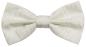 Preview: Men's bow tie elegant ivory striped  V25