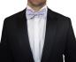 Preview: Men's bow tie modern elegant lilac floral V93