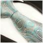 Preview: Men's tie turquoise paisley brocade necktie 2016