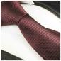 Preview: Men's tie wine red waffle pattern necktie 2029