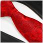 Preview: Men's tie red paisley floral necktie 2030
