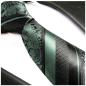 Preview: Men's tie mint green baroque striped necktie 2034