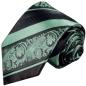 Preview: Men's tie mint green baroque striped necktie 2034