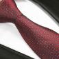 Preview: Men's tie red dotted necktie 2040
