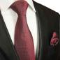 Preview: Men's tie red dotted necktie 2040