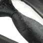 Preview: Men's tie black ornaments necktie 2095