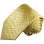 Preview: Men's tie yellow blue dotted necktie 2106