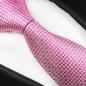Preview: Men's tie pink dotted necktie 2111