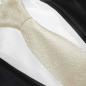 Preview: Men's tie ivory wool white floral necktie 2114