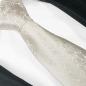 Preview: Men's tie ivory wool white necktie 2116