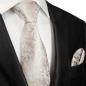 Preview: Men's tie ivory wool white necktie 2116