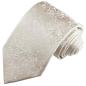 Preview: Men's tie ivory wool white necktie 2116
