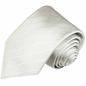 Preview: Men's tie silver striped necktie 375