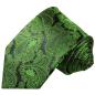 Preview: Men's tie green black paisley necktie 379