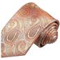 Preview: Men's tie orange paisley brocade necktie  380