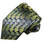 Preview: Men's tie green modern floral necktie 391
