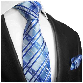 Men's tie blue light blue striped necktie 2018