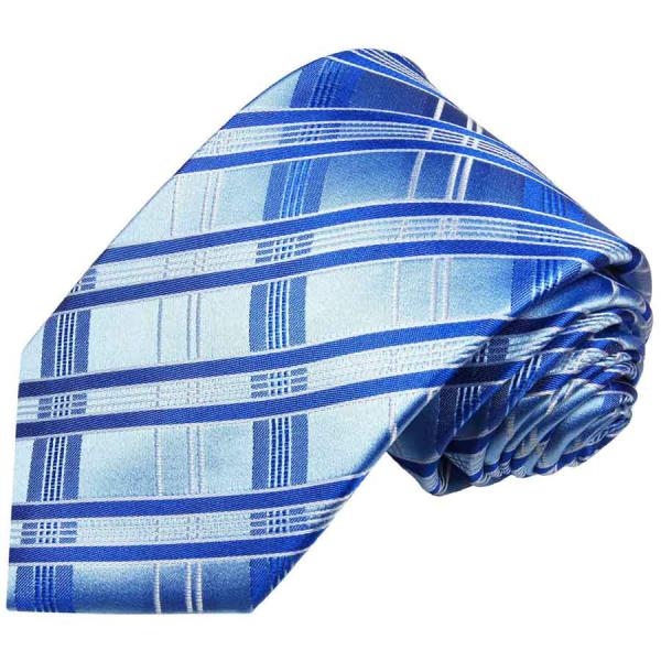 Men's tie blue light blue striped necktie 2018